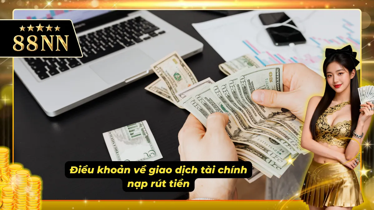 Chính sách điều khoản về các giao dịch tài chính tại nhà cái